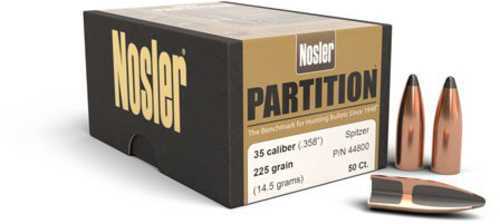 Nosler 338 Caliber 225 Grains SP Part .338" 50/Box Bullets